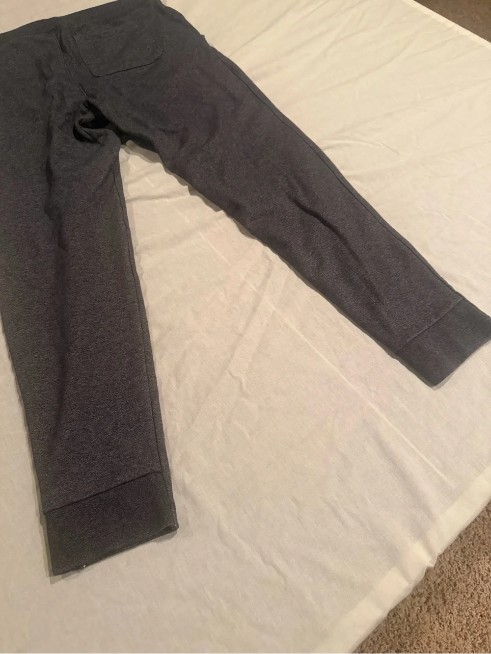 Lot of 2 Banana Republic Men's Joggers, Size Medium, Dark Gray & Navy Blue